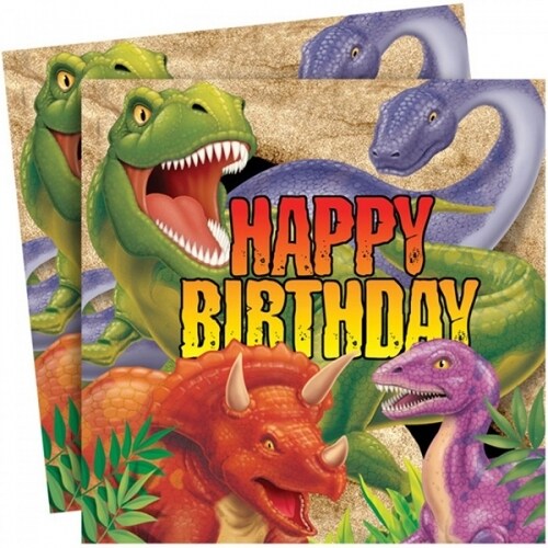 Product Image for Dinosaurie Äventyr - Servetter HB 16-pack