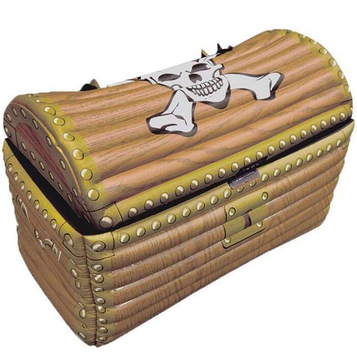 Product Image for Uppblåsbar skattkista