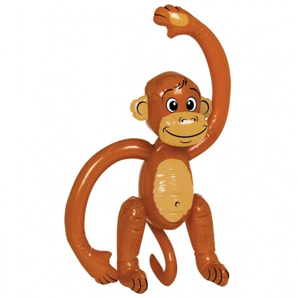 Product Image for Uppblåsbar Apa, 50 cm