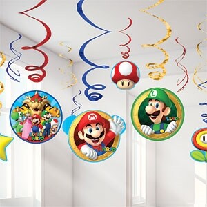 Product Image for Super Mario - Hängande Swirl Dekorationer