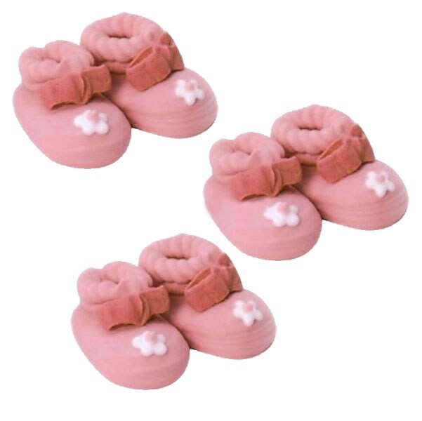 Product Image for Sockerdekorationer, Rosa skor