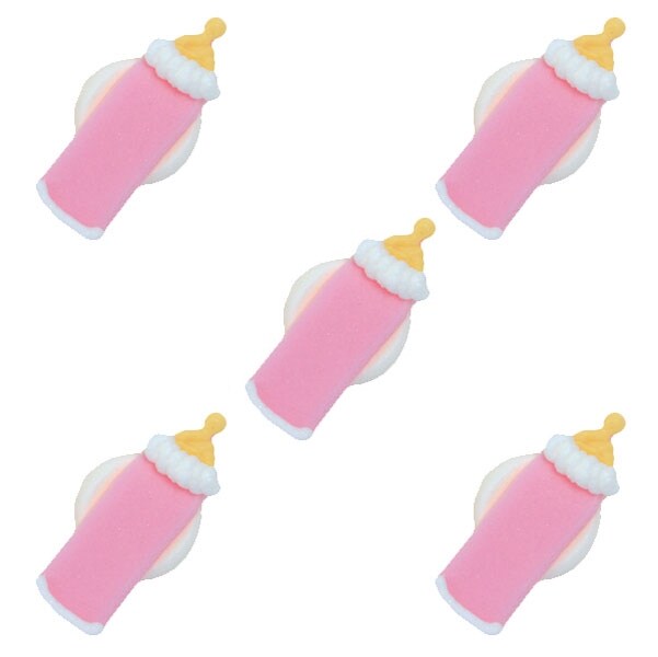 Product Image for Sockerdekorationer, Rosa nappflaskor