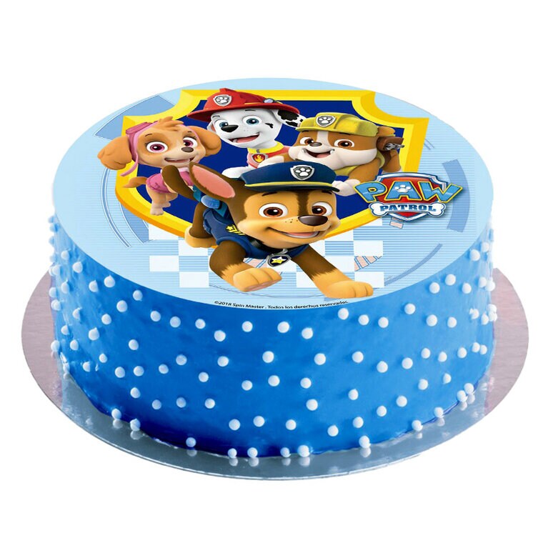 Product Image for Tårtbild Paw Patrol - Sockerpasta 20 cm
