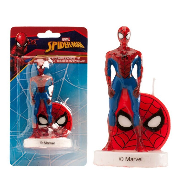 Product Image for Spiderman - Tårtljus 3D