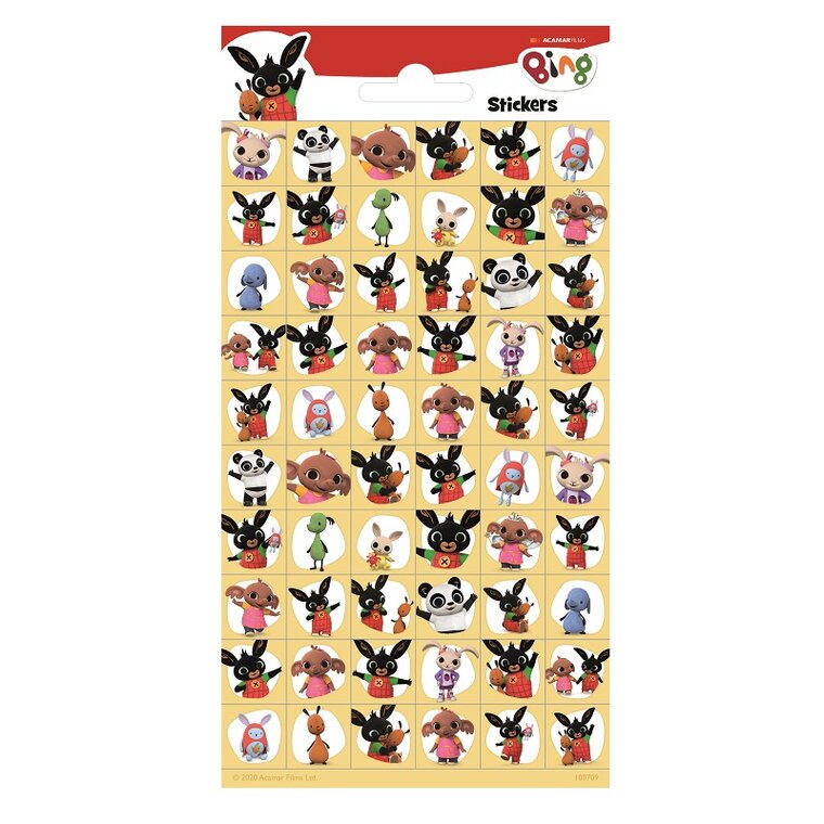 Product Image for Bing - Klistermärken 60-pack