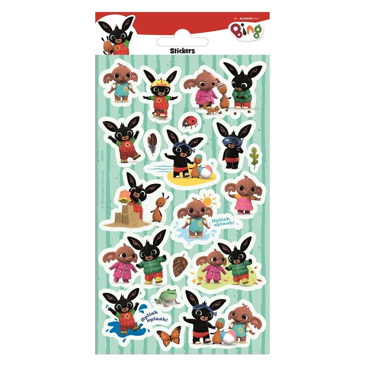 Product Image for Bing - Klistermärken 19-pack
