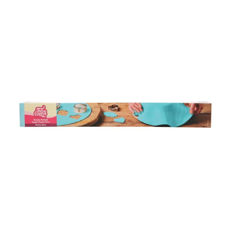 Product Image for FunCakes - Tårtlock av sockerpasta Babyblå