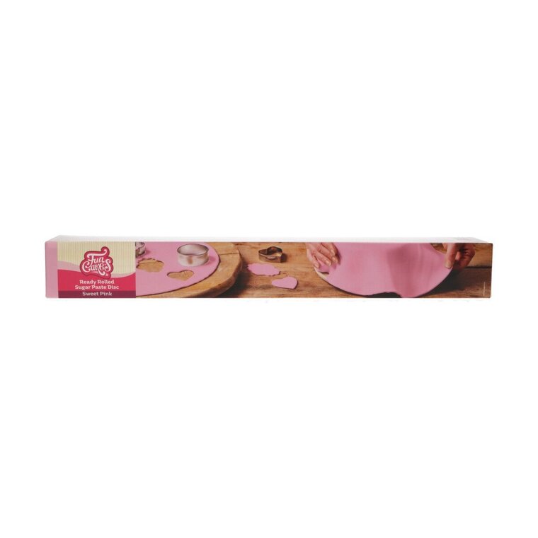 Product Image for FunCakes - Tårtlock av sockerpasta Rosa