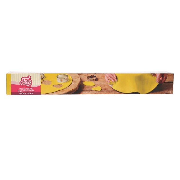 Product Image for FunCakes - Tårtlock av sockerpasta Gul
