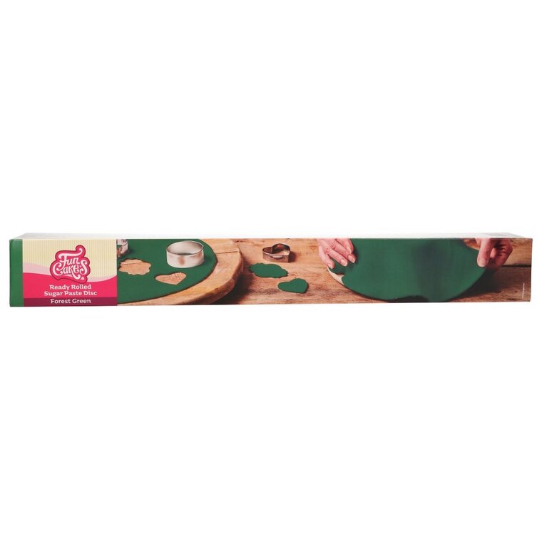 Product Image for FunCakes - Tårtlock av sockerpasta Mörkgrön