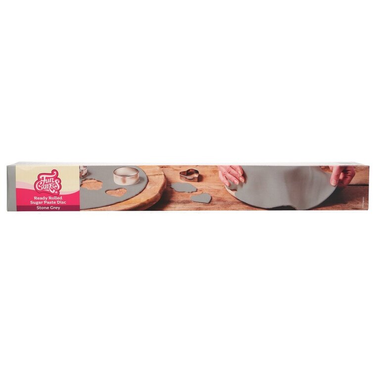 Product Image for FunCakes - Tårtlock av sockerpasta Grå