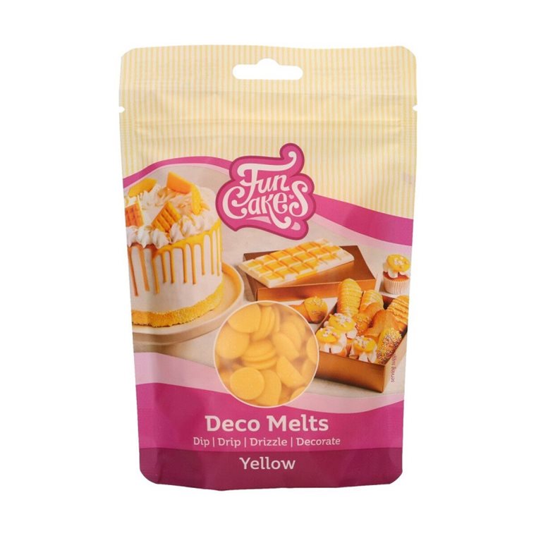 Product Image for FunCakes - Deco Melts Gul 250 gram
