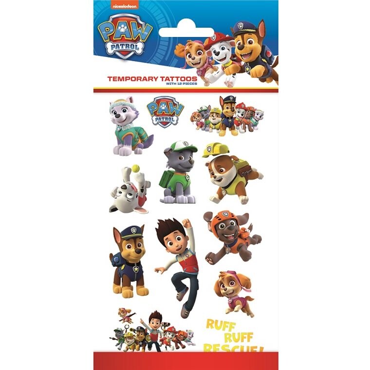 Product Image for Paw Patrol - Tatueringar 12-pack