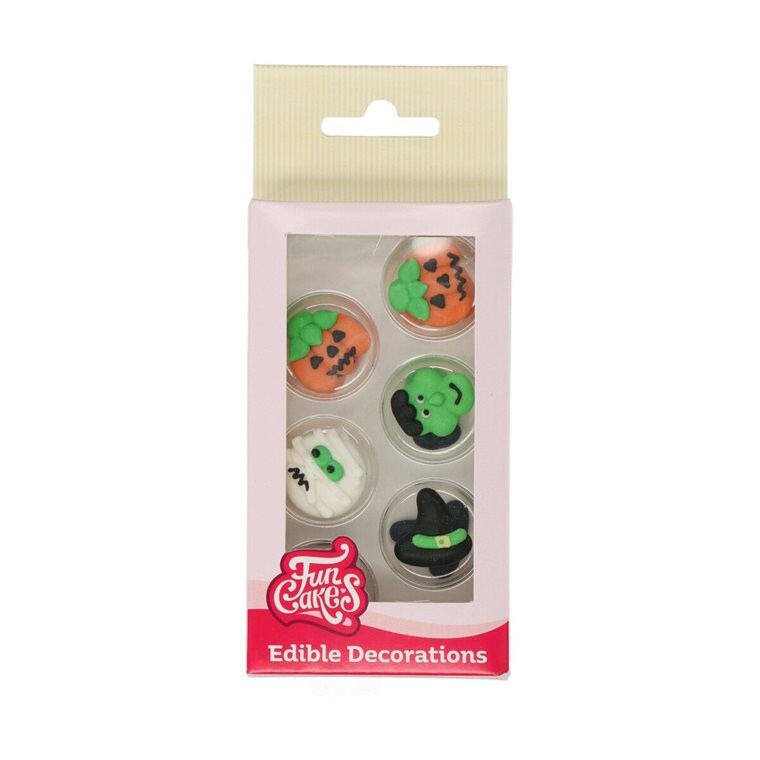 Product Image for FunCakes - Sockerdekorationer Halloween 12-pack