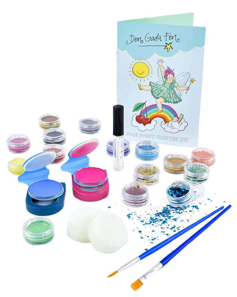 Product Image for Set för ansiktsmålning med tillbehör 23 delar