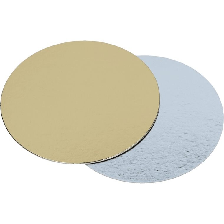 Product Image for FunCakes - Tårtunderlägg Silver och Guld 30 cm 3-pack