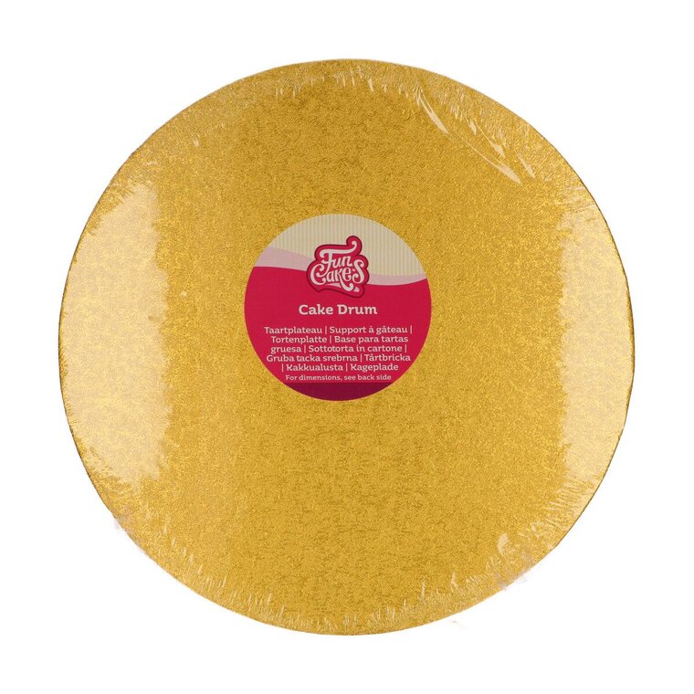 Product Image for FunCakes - Tårtbricka rund Guld 30,5 cm