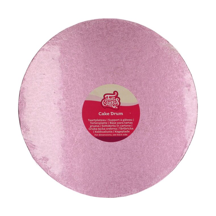 Product Image for FunCakes - Tårtbricka rund Rosa 30,5 cm