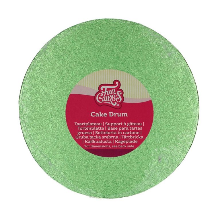 Product Image for FunCakes - Tårtbricka rund Ljusgrön 20 cm