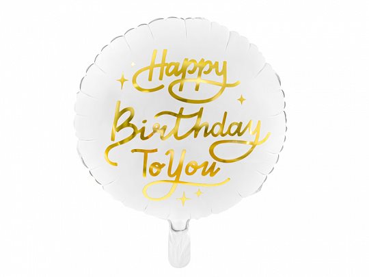 Product Image for Folieballong, Happy birthday to you