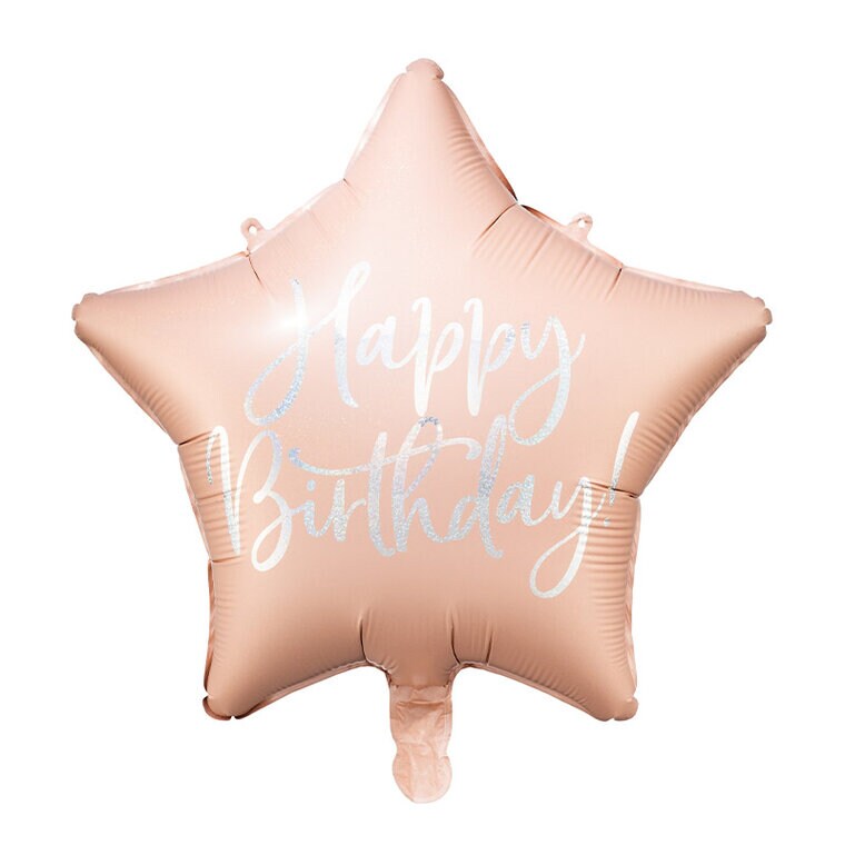 Product Image for Folieballong Rosa - Happy Birthday