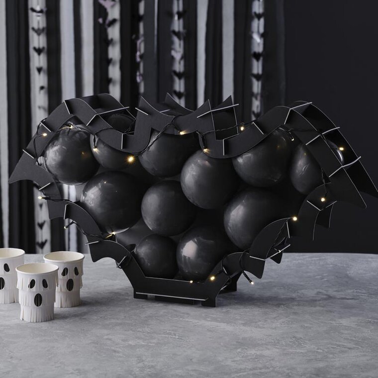 Product Image for Fright Night - Ballongdekoration med LED ljus - Fladdermus