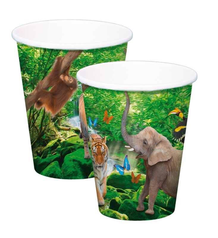 Product Image for Tropisk Safari - Pappmuggar 8-pack