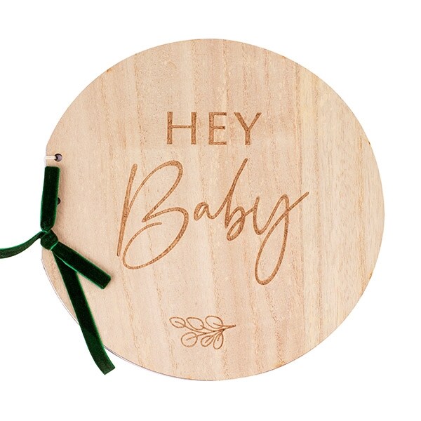Product Image for Botanical Baby - Gästbok i trä