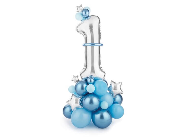Product Image for DIY Ballongpelare Blå - 1 år