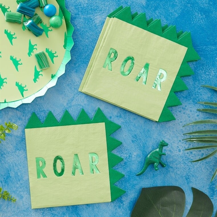 Product Image for Dinosaur Roar - Servetter 16-pack