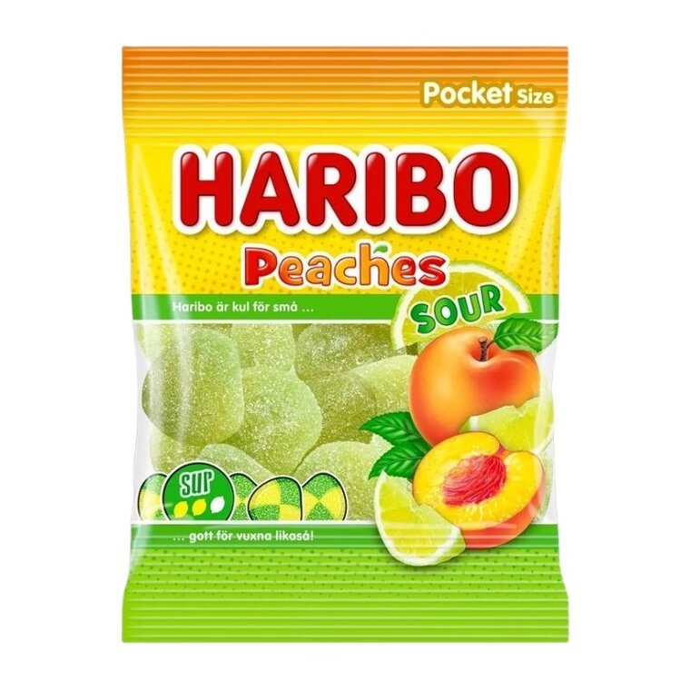 Product Image for Haribo Sura Persikor 70 gram