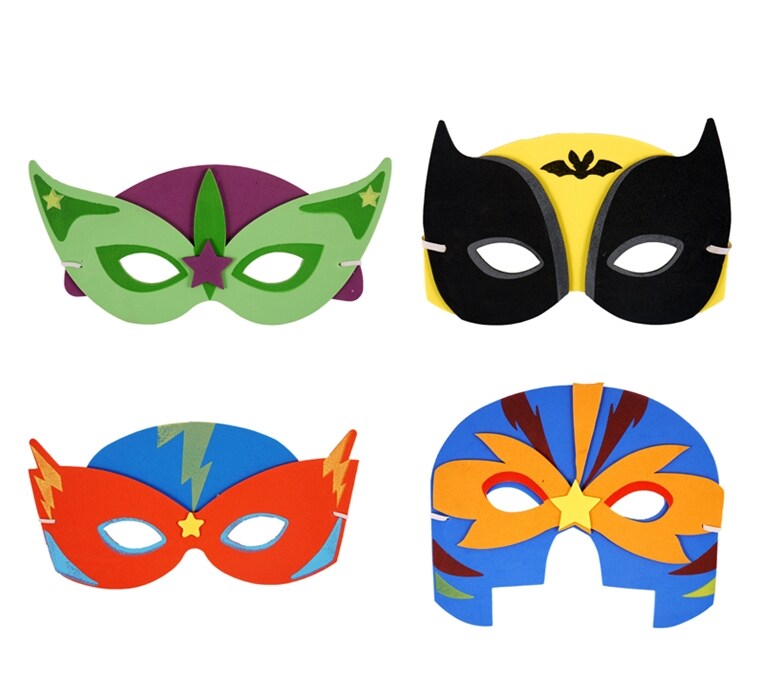 Product Image for Superhjältemasker av mjukt foam (styckvis)
