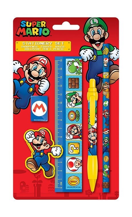 Product Image for Super Mario - Skolset 5-pack