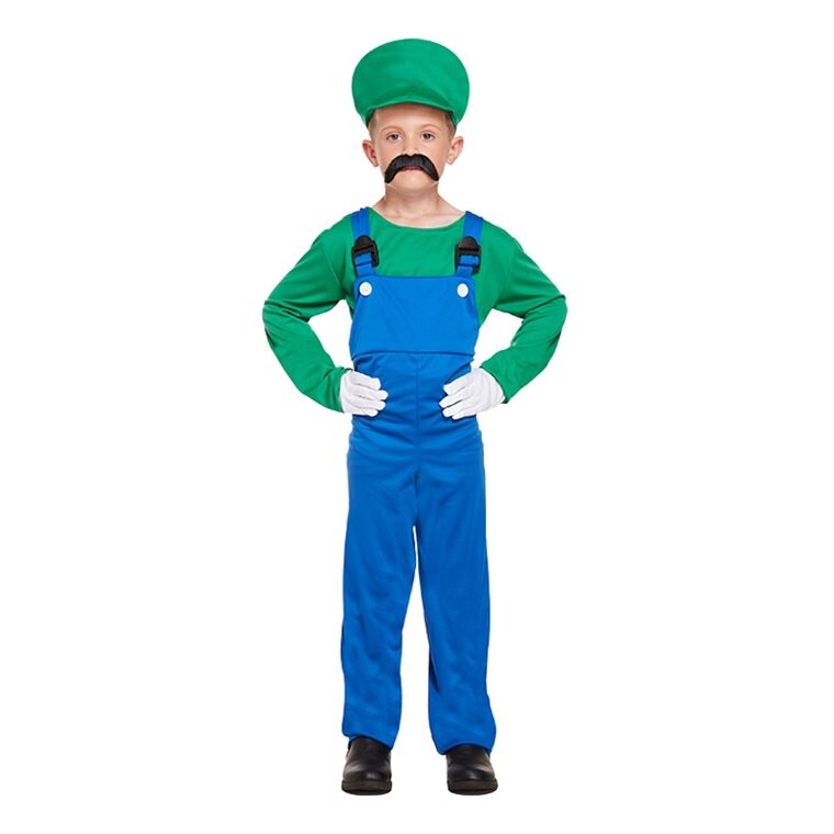 Product Image for Rörmokare Grön - Maskeraddräkt Barn 4-12 år