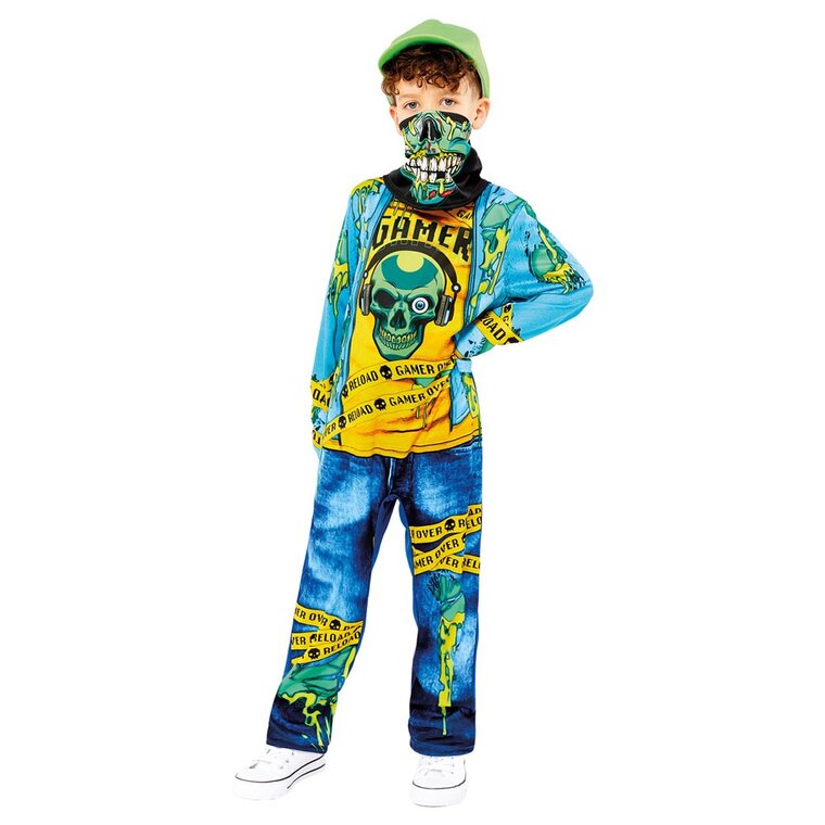 Product Image for Gaming Zombie Maskeraddräkt Barn 6-10 år