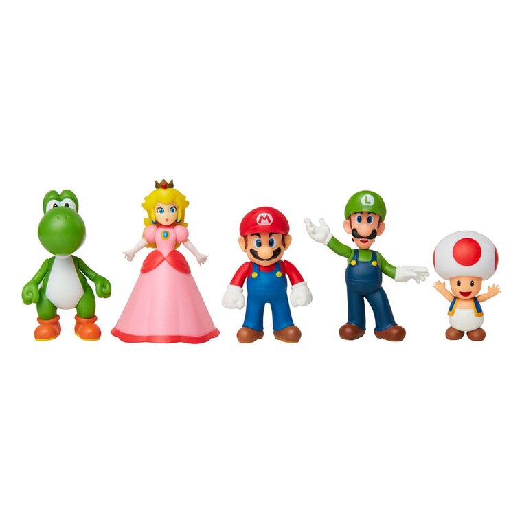 Product Image for Super Mario Bros - Samlarfigurer Mario & Friends 5-pack