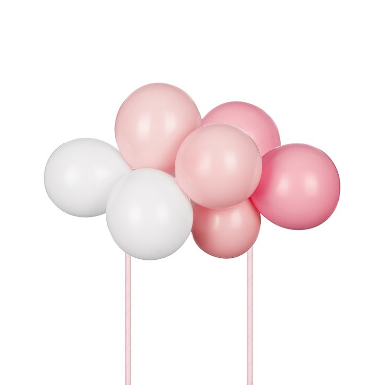Product Image for Cake Topper Ballongset Rosa