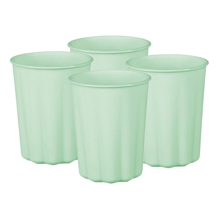 Product Image for Plastmuggar, Pastellgröna 220 ml 4-pack