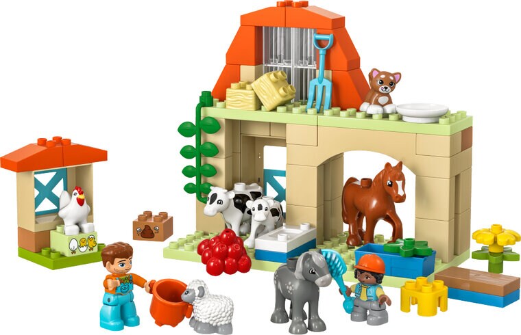 Product Image for LEGO Duplo - Sköta om djur på bondgården 2+