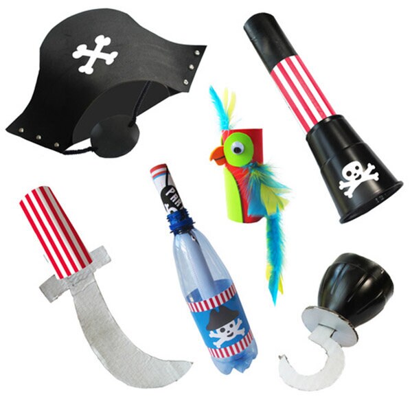Product Image for DIY Recycle´Me, Pirat partybox 4-pack