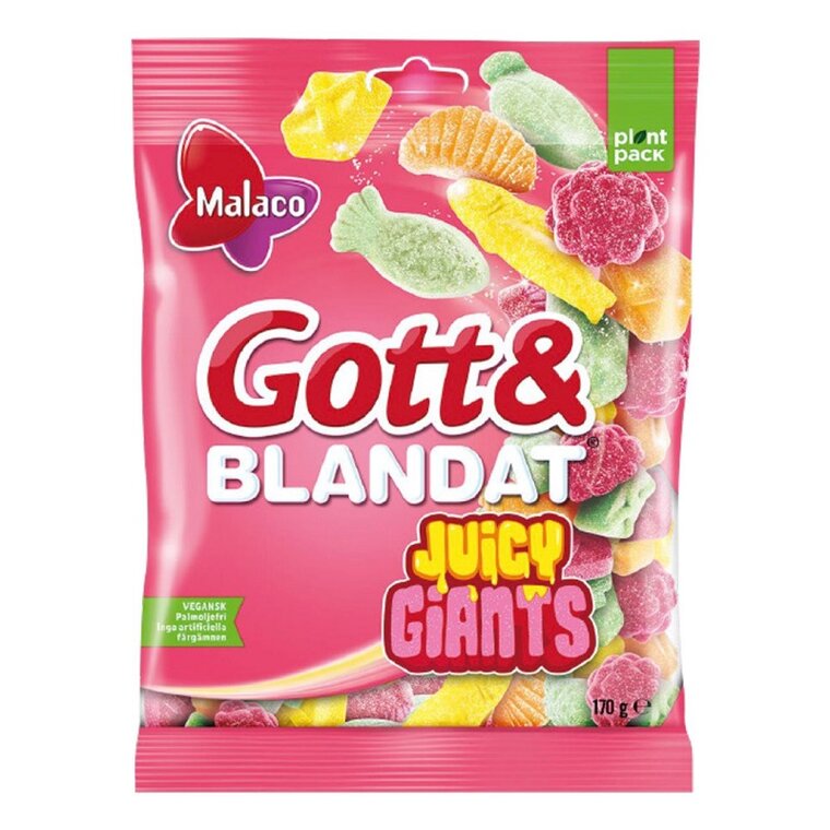 Product Image for Gott & Blandat Juicy Giants 170 gram