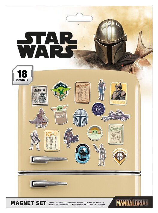 Product Image for The Mandalorian - Kylskåpsmagneter Bounty Hunter