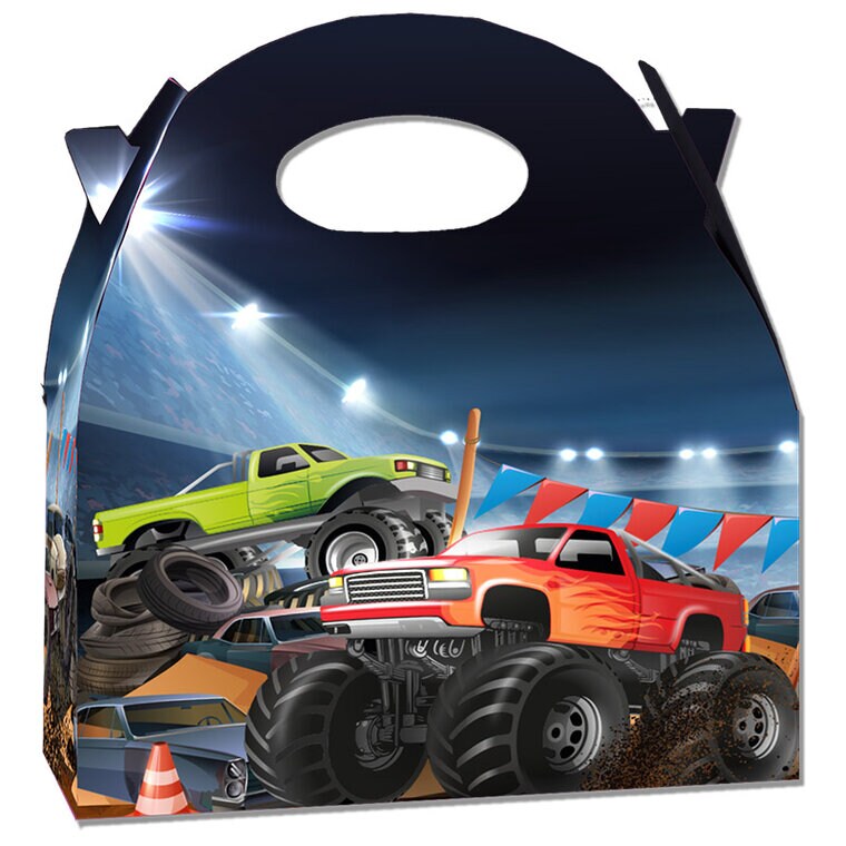 Product Image for Monster Truck Partybox 20 x 16 cm