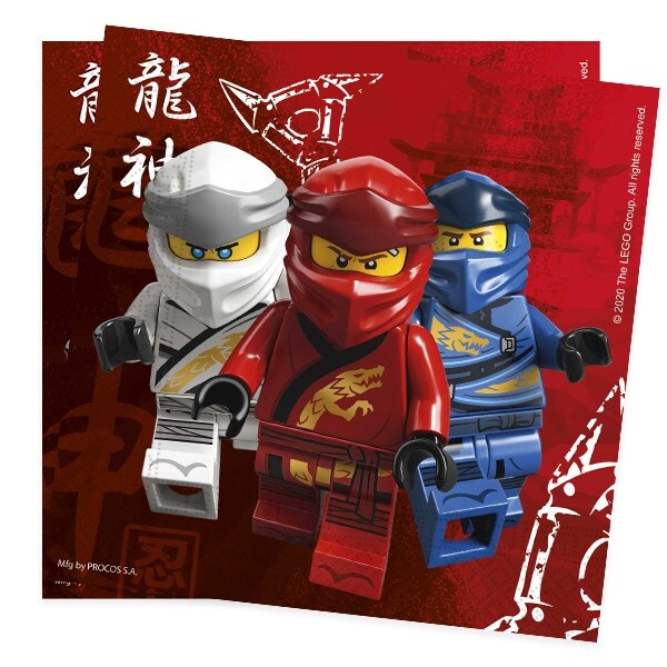 Product Image for LEGO Ninjago - Servetter 20-pack