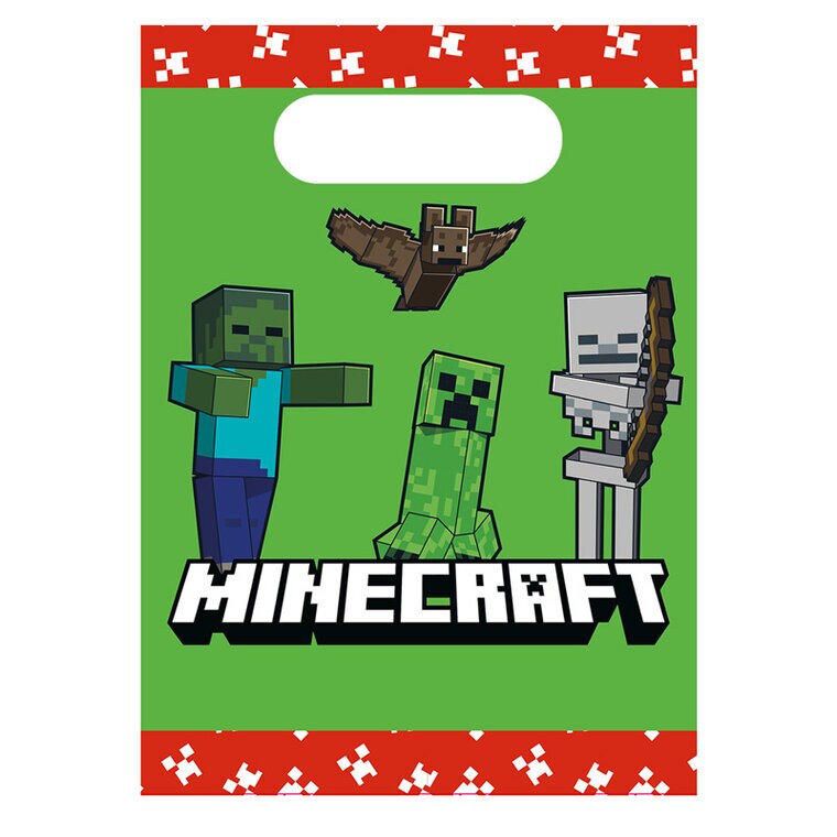 Product Image for Minecraft - Kalaspåsar i papper 4-pack