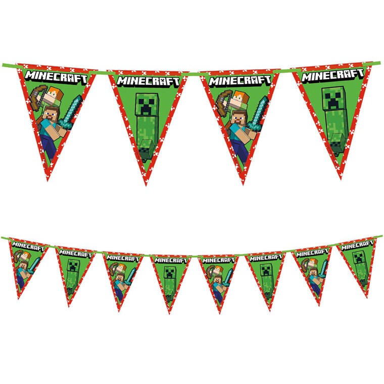 Product Image for Minecraft - Flaggirlang 230 cm