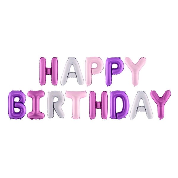 Product Image for Ballonggirlang Happy Birthday Pastell 340 cm