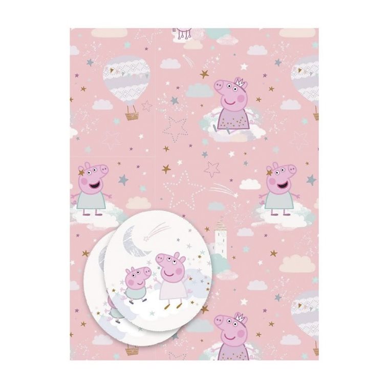Product Image for Peppa Pig Presentpapper rosa