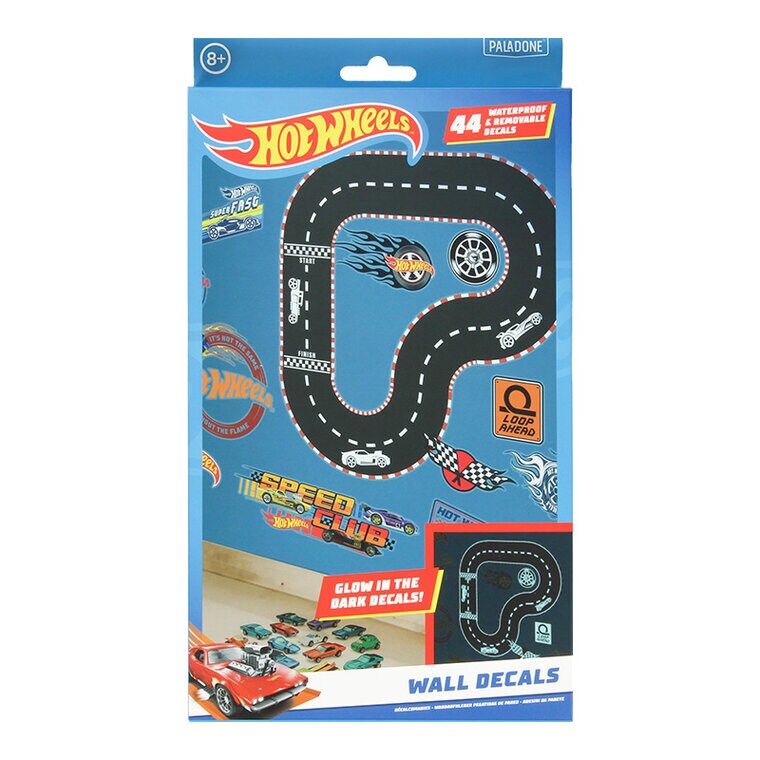 Product Image for Hot Wheels - Väggdekaler 44-pack