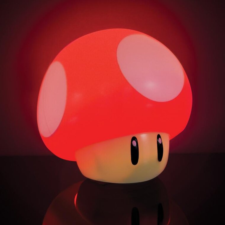 Product Image for Super Mario - Mushroom Lampa med Ljud